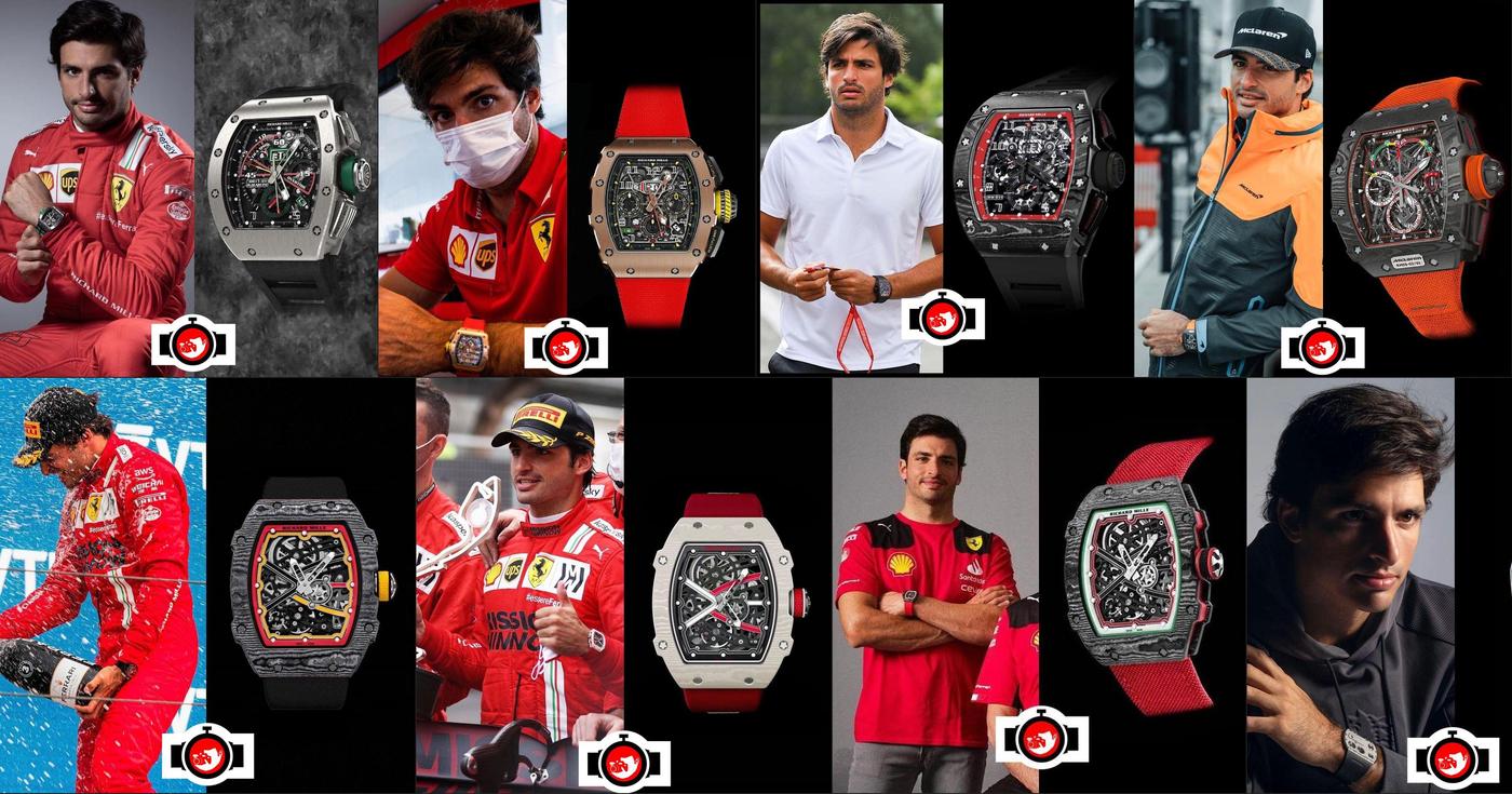 Discovering the watch collection of World-Renowned Rally Driver Carlos Sainz